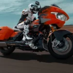 Harley-Davidson's limited production CVO ROAD GLIDE RR makes a claimed 150+ horsepower and 150 ft.-lb. of torque, and has a 6,500 rpm redline. Its Milwaukee-Eight® is the most powerful engine ever delivered in a production motorcycle from Harley-Davidson.