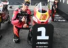 Bertelle on pole in Thailand. Photo courtesy Dorna.