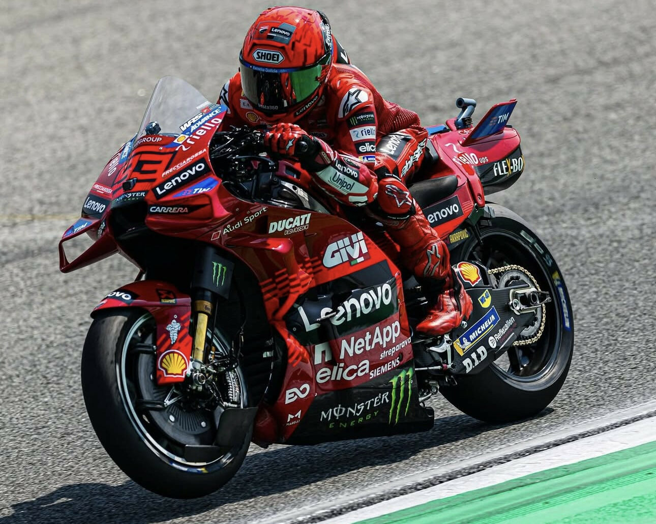 Marc Marquez fastest in FP1 in Argentina. Photo courtesy Ducati Corse Team.