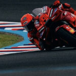 Marc Marques fastest in Friday practice. Photo courtesy Ducati Corse Team.