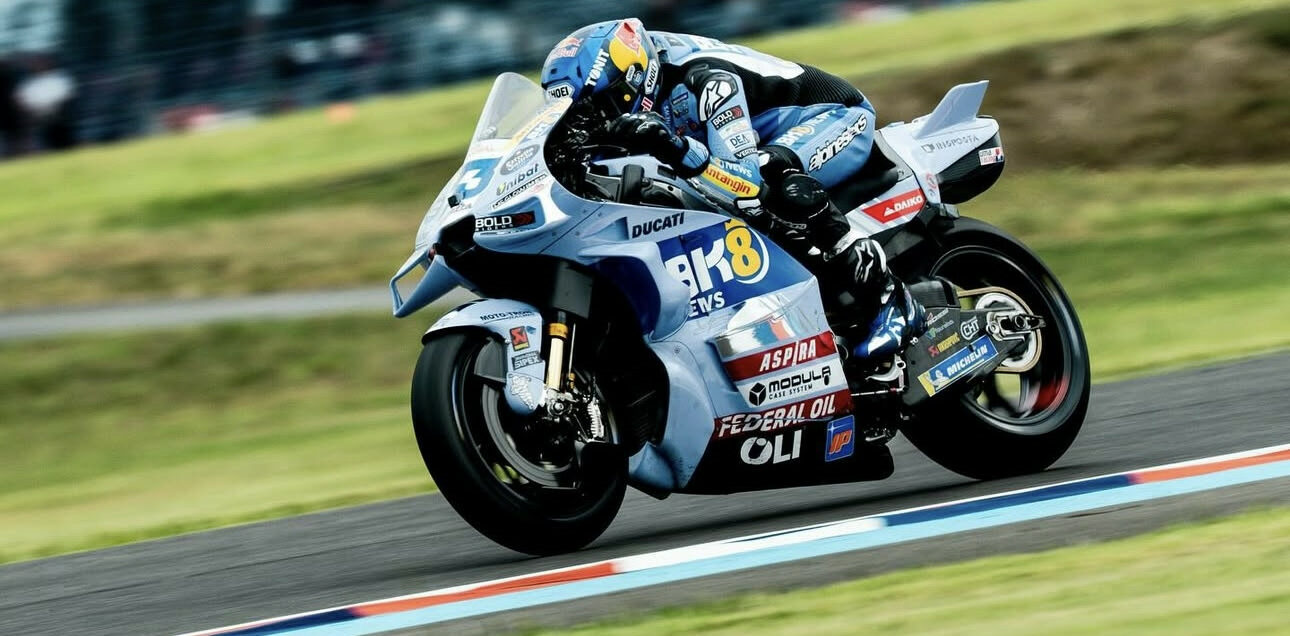 Alex Marquez fastest in FP2 MotoGP in Argentina. Photo courtesy Gresini Racing Team.