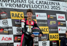 American Sebastian Dear won the opening round at Circuit Móra d’Ebre in the Ohvale GP2 190cc class.