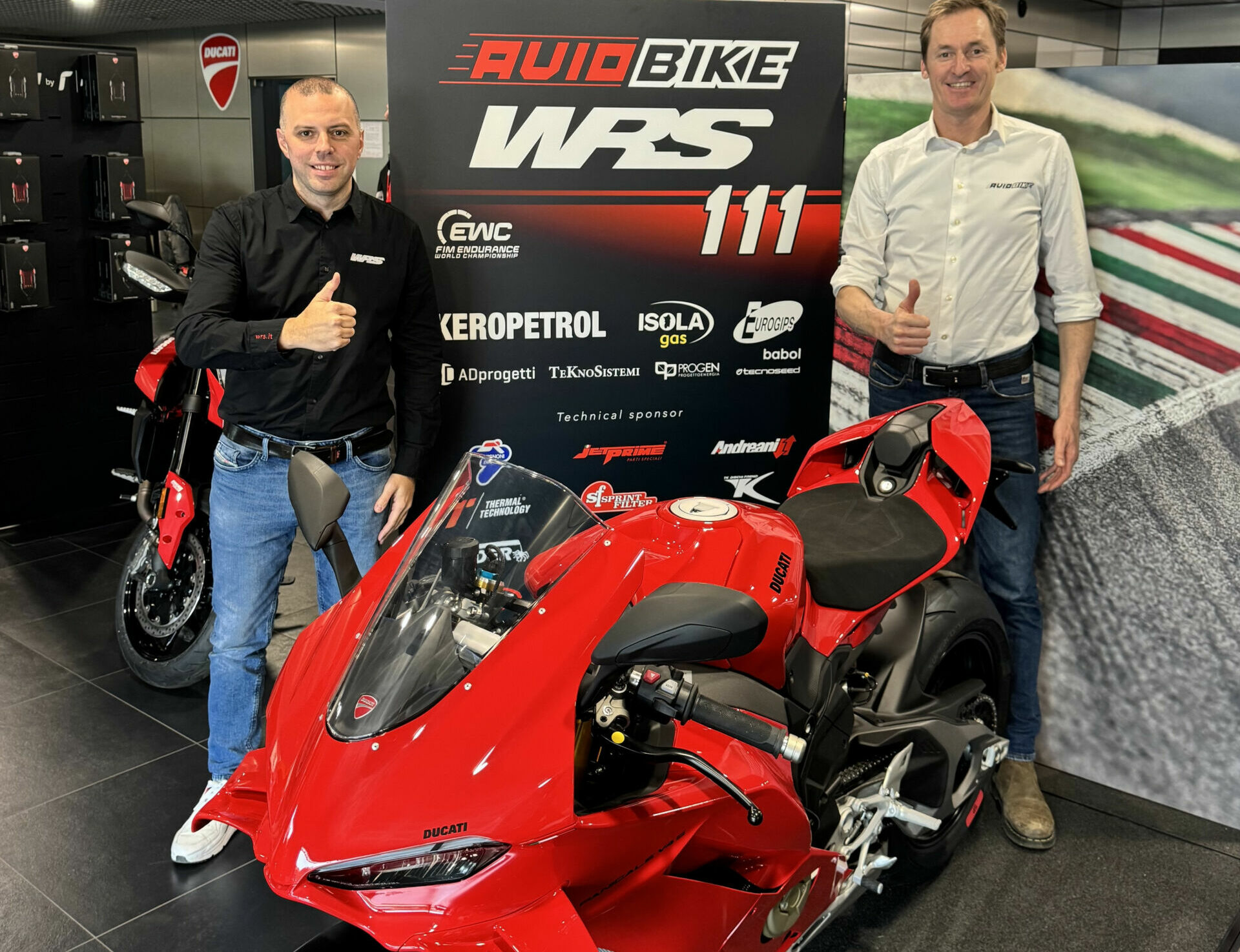 Endurance: Aviobike WRS Racing Ducati Panigale V4 In 2025 - Roadracing ...